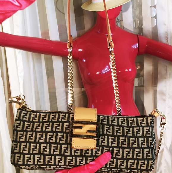 Fendi Handbags - ❗SALE❗UNIQUE CROSSBODY FENDI ZUCCA MAMA AUTH▶🔼◀